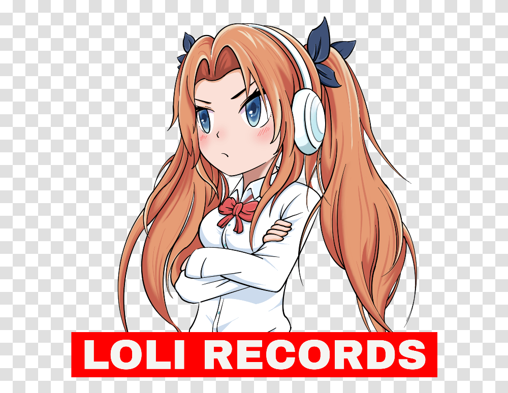 Submit To Loli Records Cartoon, Comics, Book, Manga, Person Transparent Png