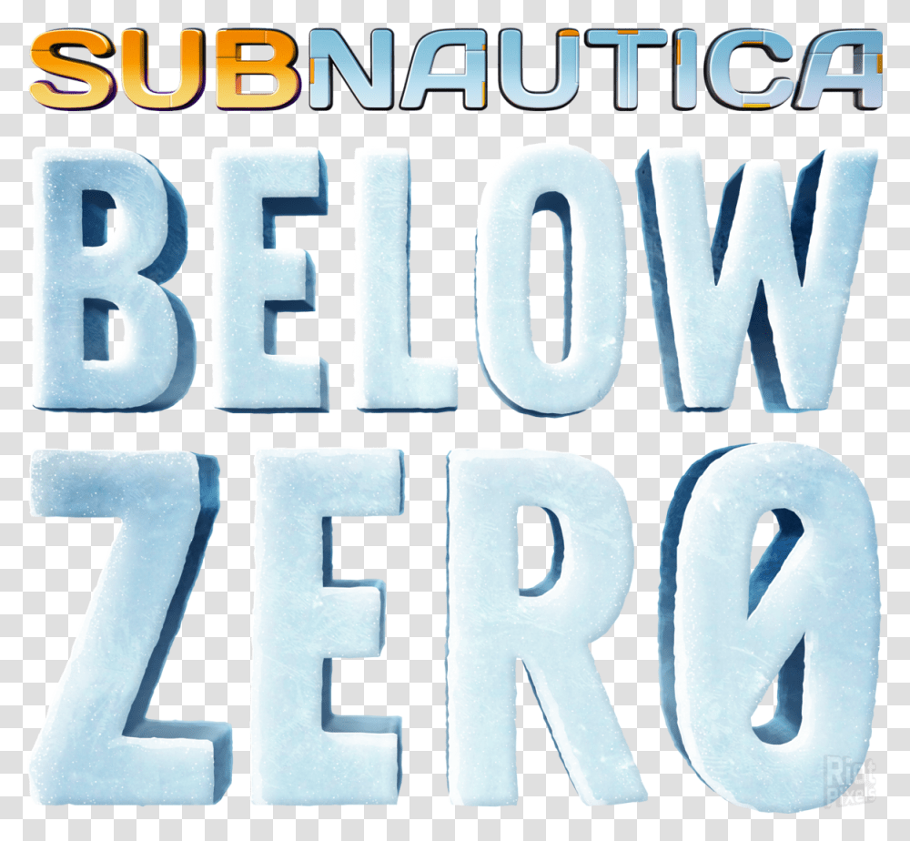 Subnautica Below Zero Game Artworks At Riot Pixels Subnautica Below Zero Logo, Word, Text, Number, Symbol Transparent Png