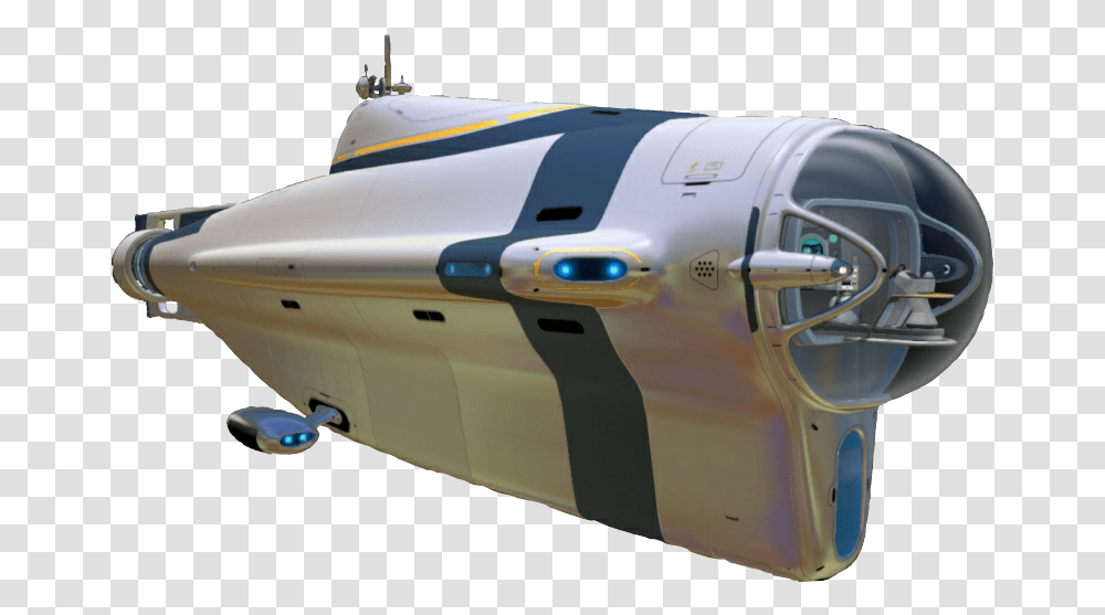 Subnautica Cyclops Sticker By Uzzesp Boat, Car, Vehicle, Transportation, Sports Car Transparent Png