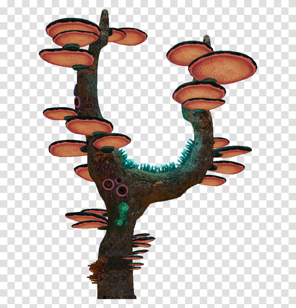 Subnautica Wiki Subnautica Coral Tree, Cross, Figurine, Animal Transparent Png