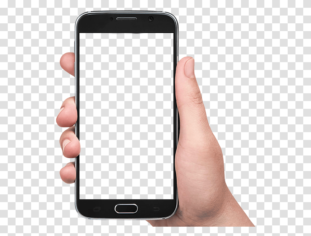 Subscribe Hand Holding Phone, Mobile Phone, Electronics, Cell Phone, Person Transparent Png