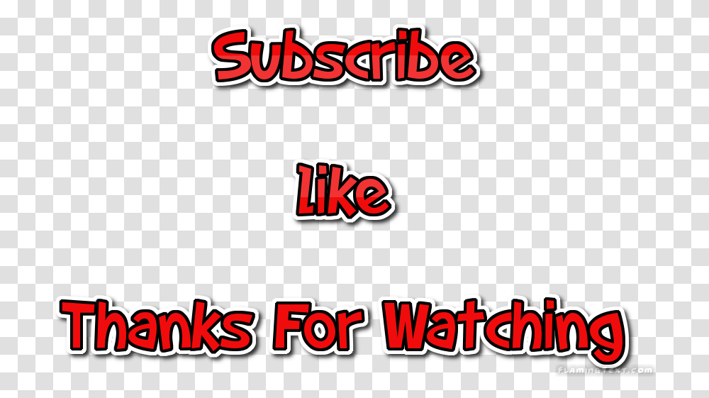 Subscribe Like Thanks For Watching Logo Free Maker Vertical, Text, Alphabet, Clothing, Apparel Transparent Png