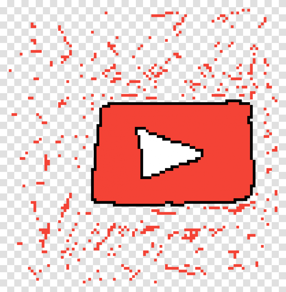 Subscribe On Youtube Triangle, Pac Man Transparent Png