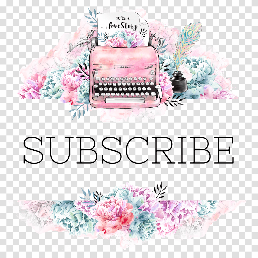 Subscribe Pastel Printable Stickers Transparent Png