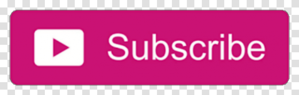 Subscribe Pink Youtube Icon, Word, Logo Transparent Png