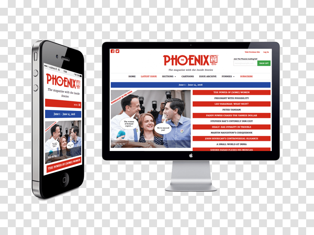 Subscribe To The Phoenix, Mobile Phone, Electronics, Cell Phone, Person Transparent Png