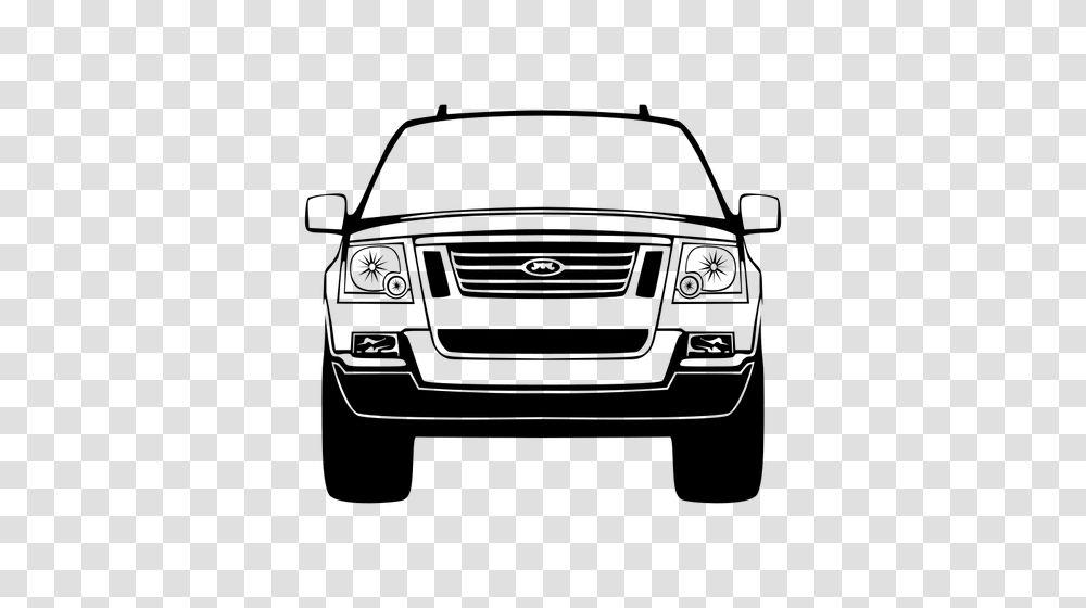 Suburban Vehicle Vector Front View, Gray, World Of Warcraft Transparent Png