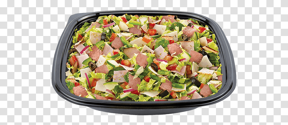 Subway Club Salad, Platter, Dish, Meal, Food Transparent Png