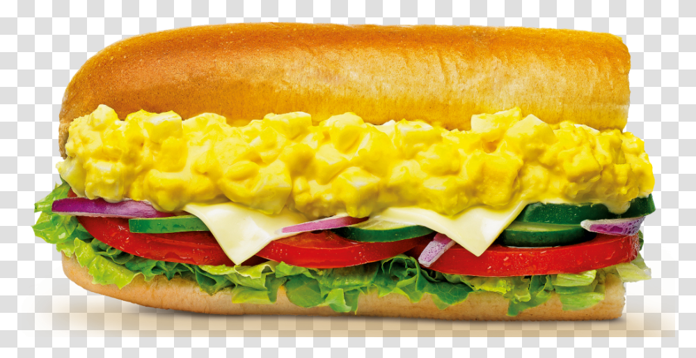 Subway Egg Mayo Sandwich, Burger, Food, Hot Dog Transparent Png