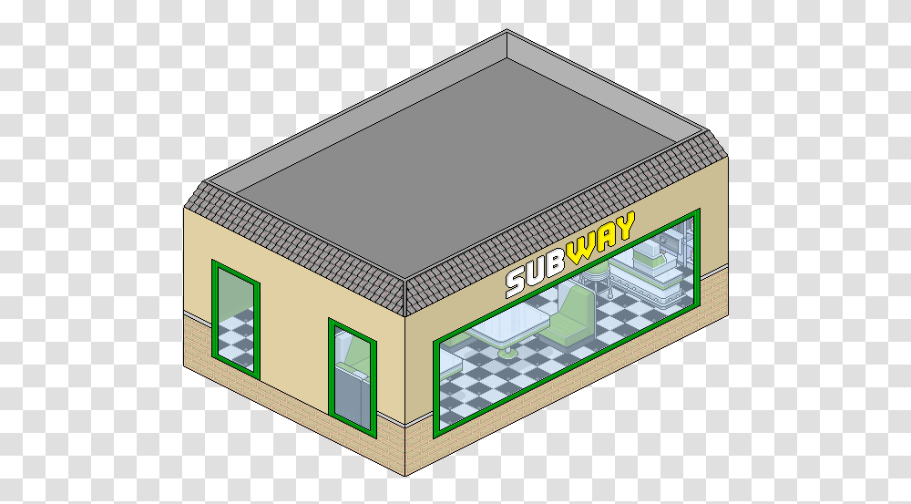 Subway House, Building, Housing, Neighborhood, Tabletop Transparent Png