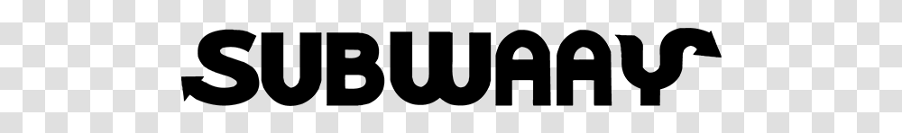 Subway Logo Black And White, Gray, World Of Warcraft Transparent Png