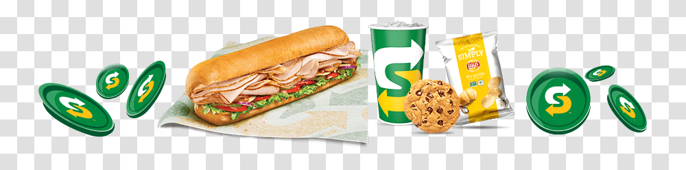 Subway Rewards Updates, Hot Dog, Food, Beverage, Meal Transparent Png