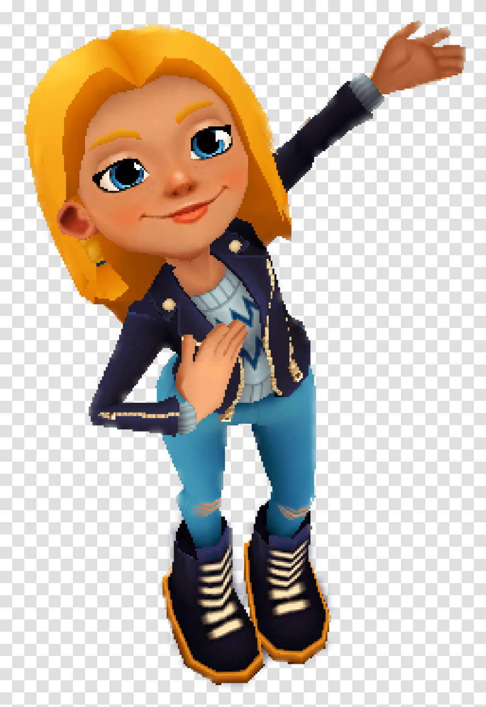 Subway Surfers Characters Subway Surfers Characters Jolien, Costume, Toy Transparent Png