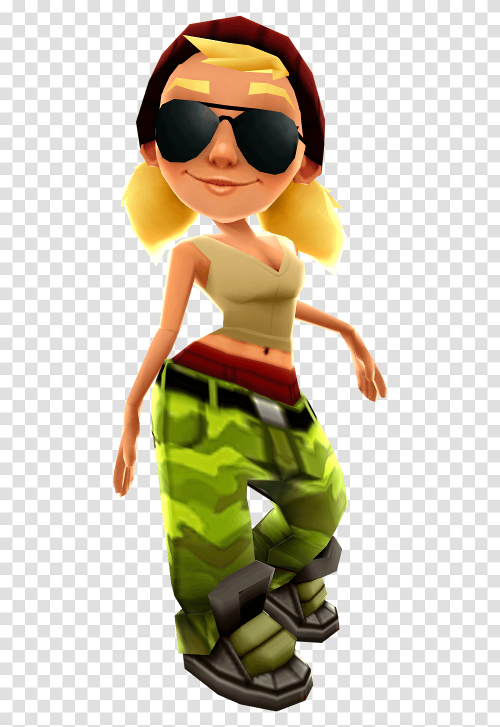 Subway Surfers Tricky Outfits, Sunglasses, Person, Toy Transparent Png