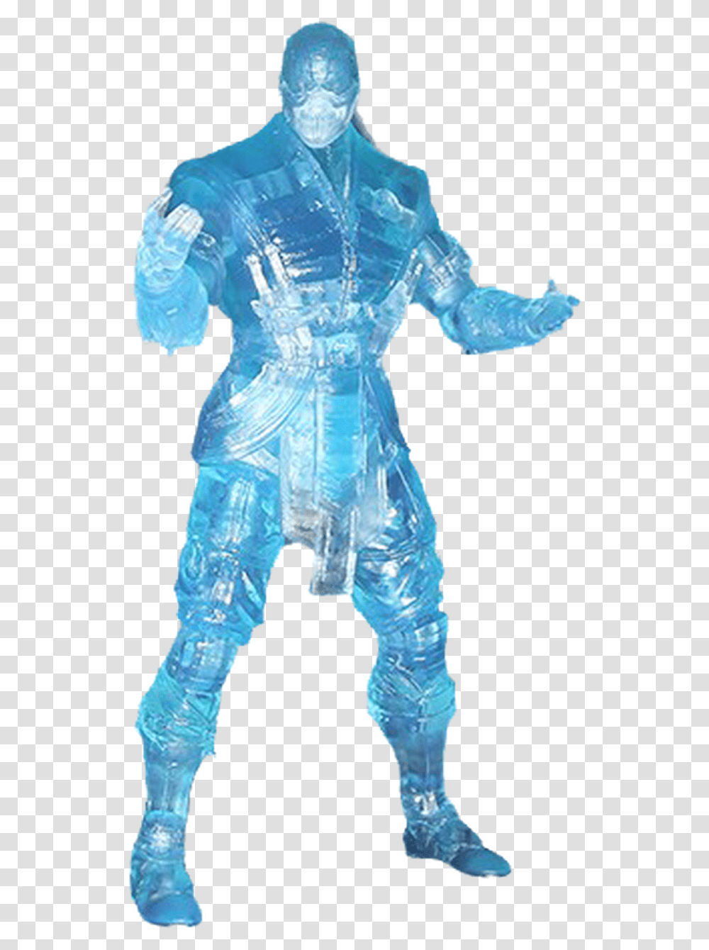 Subzero Ice Clone Costume, Crystal, Person Transparent Png