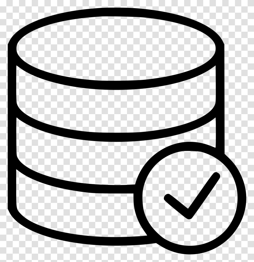 Success Database Data Protection Icon Free, Cylinder, Jar, Barrel, Bracelet Transparent Png