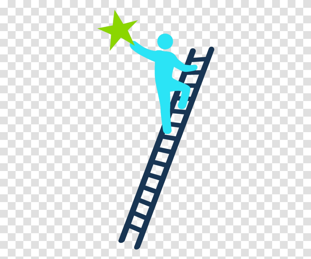 Success Ladder Of Clipart Man Climbing Ladder Clipart, Sport, Sports, Racket, Team Sport Transparent Png