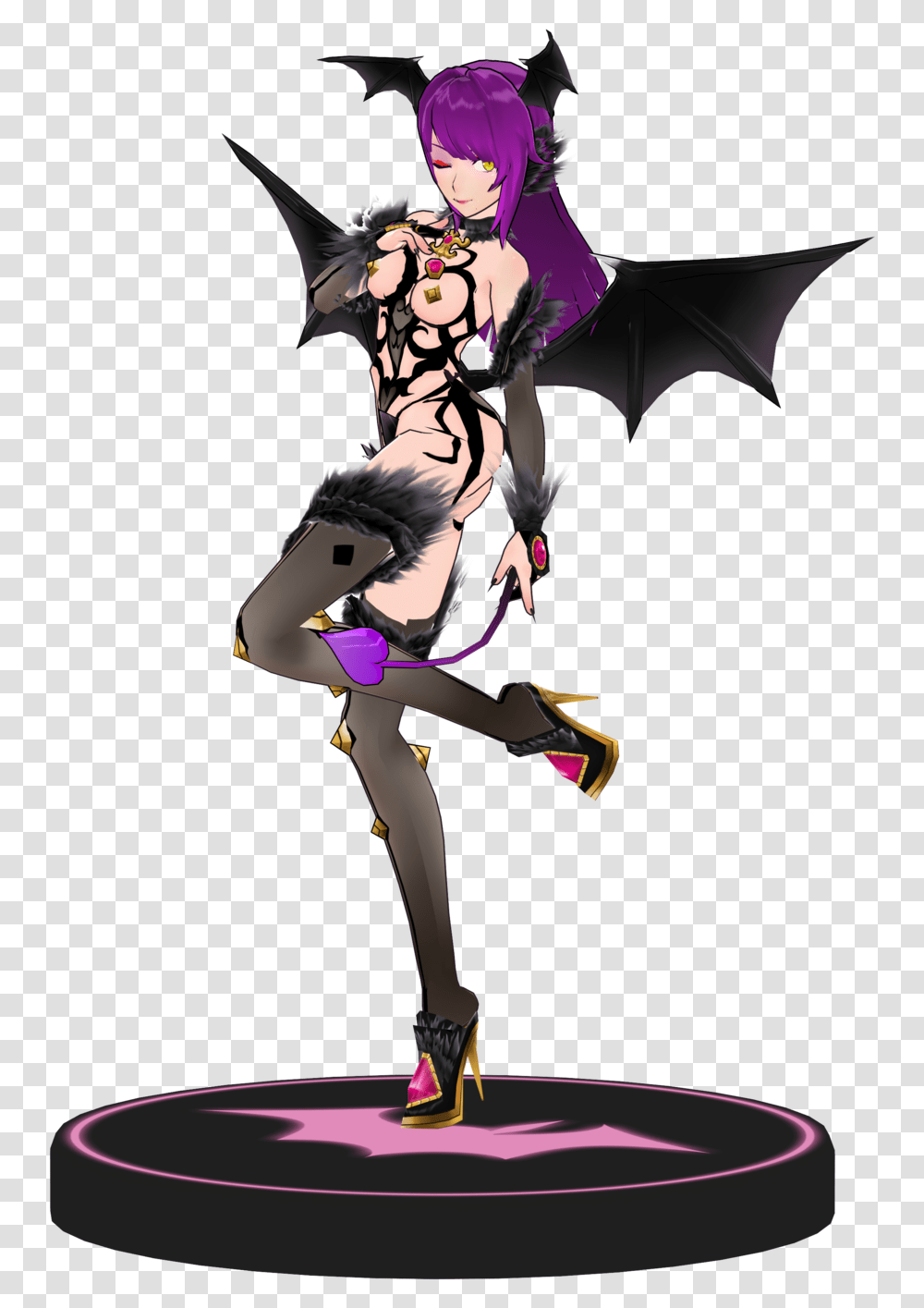 Succubus No Dl, Person, Human, Manga Transparent Png