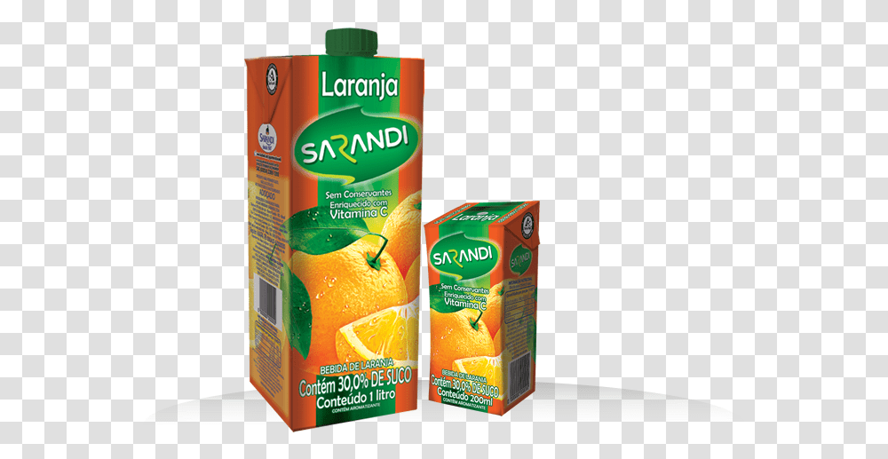 Suco Sarandi Caixa, Juice, Beverage, Drink, Orange Juice Transparent Png
