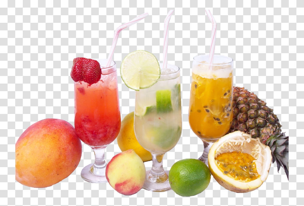 Sucos De Frutas Sucos De Frutas Sucos E Bebidas, Plant, Cocktail, Alcohol, Beverage Transparent Png
