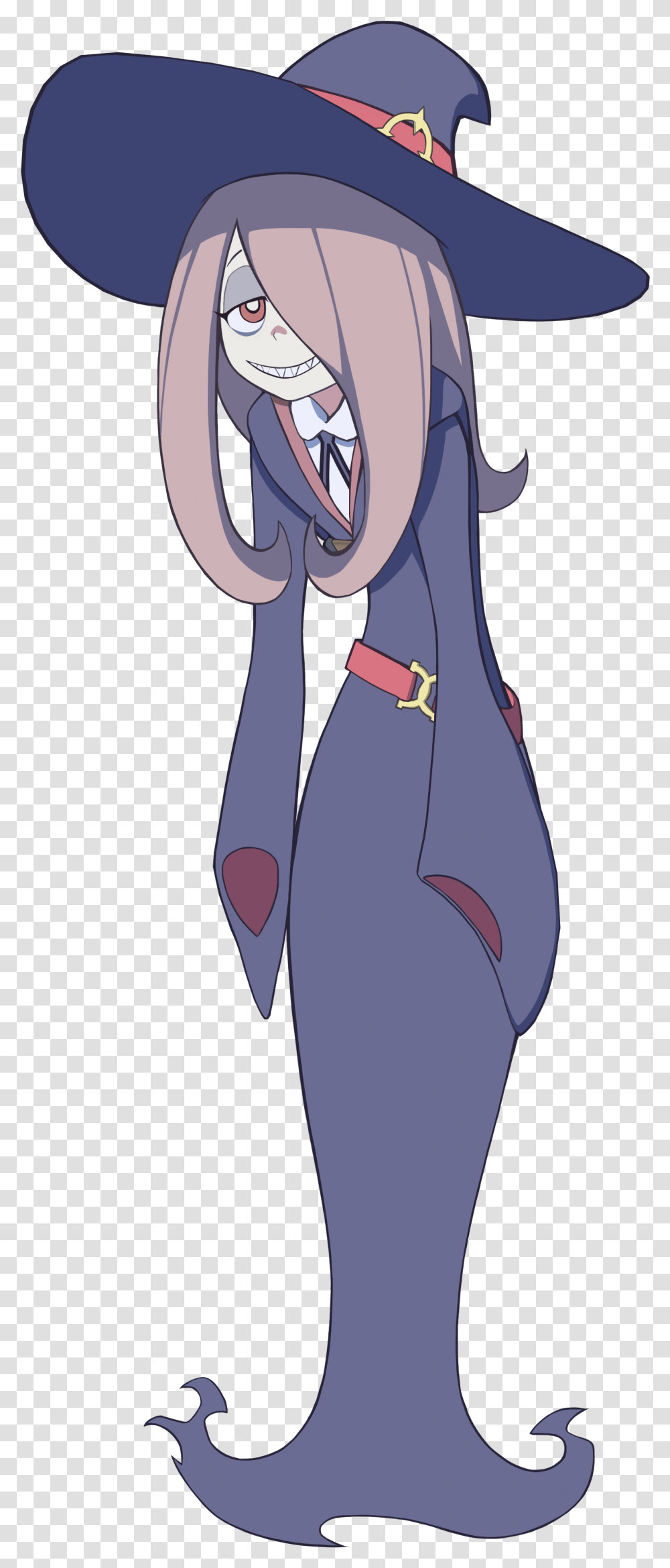 Sucy Little Witch Academia, Long Sleeve, Pants, Tie Transparent Png