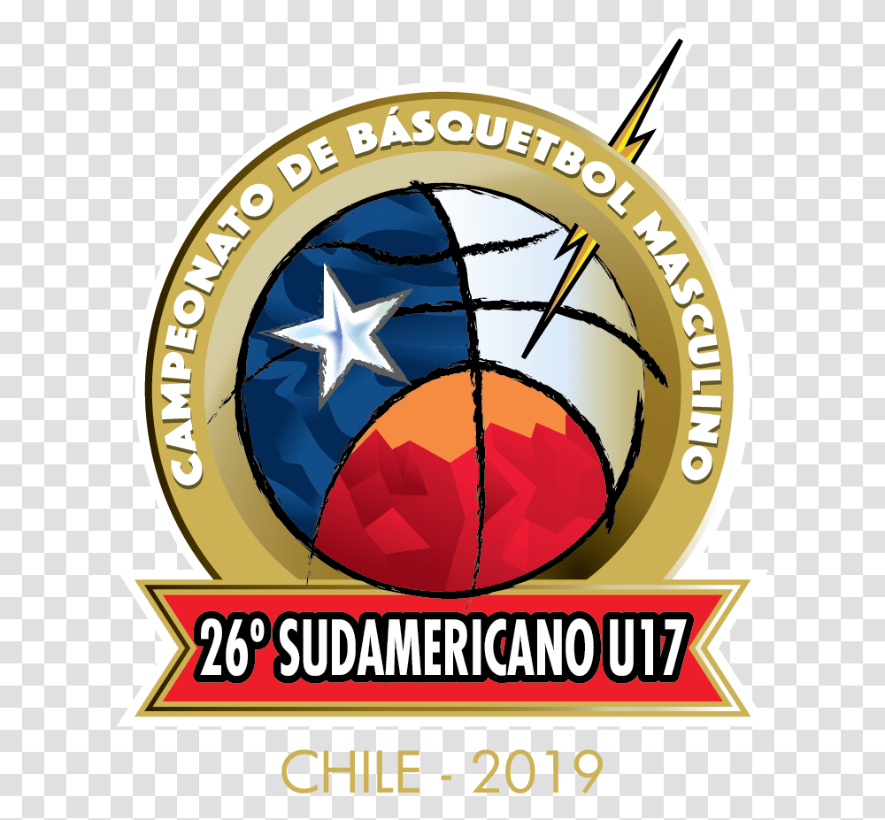 Sudamericano De Basquet U17 Chile 2019, Logo, Trademark, Emblem Transparent Png