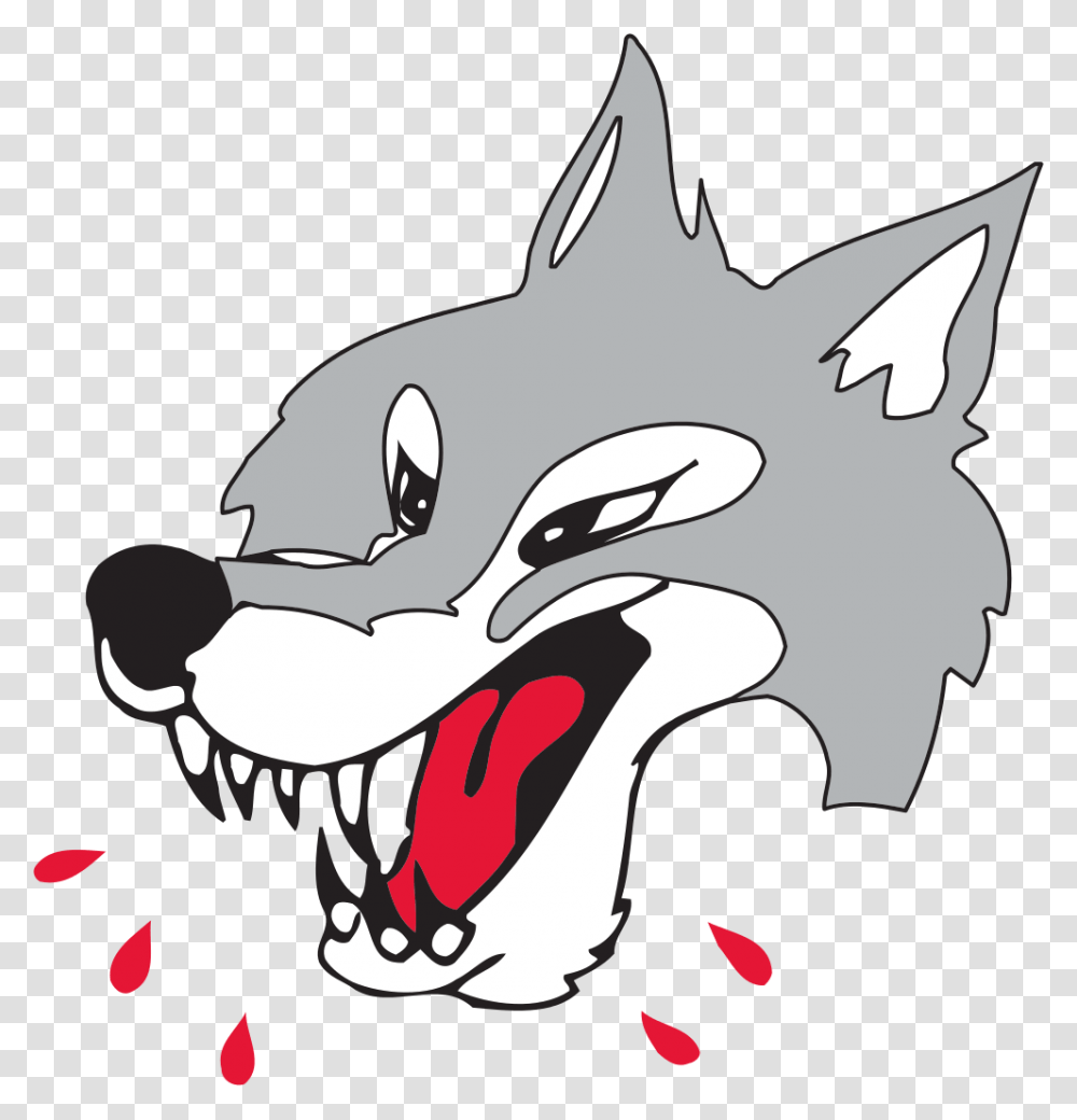 Sudbury Wolves Logo, Animal, Drawing, Painting Transparent Png