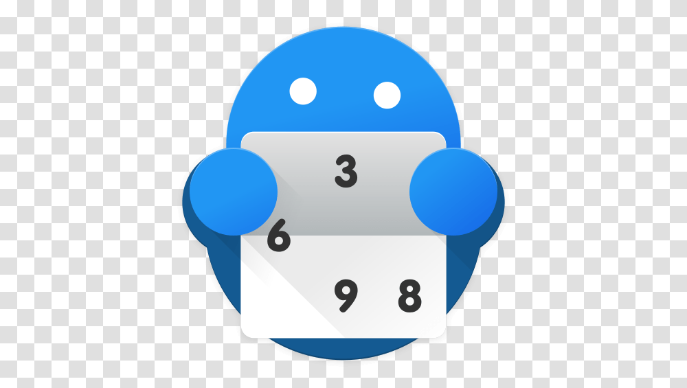 Sudoku Icon Refresh - Jamie Mcdonald Robot Material Design, Text, Number, Symbol, Alphabet Transparent Png
