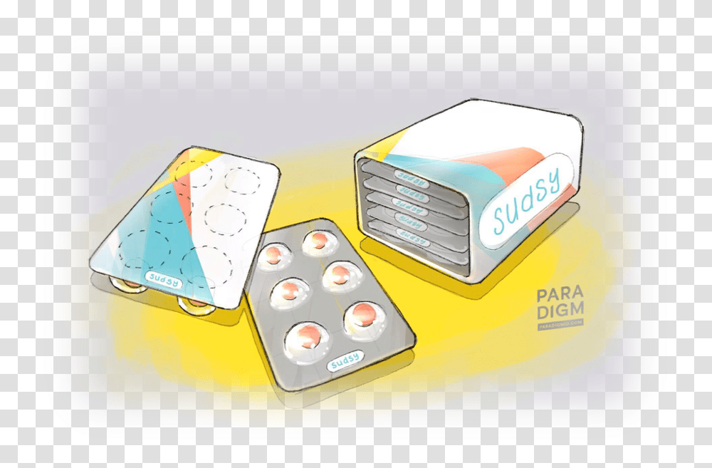 Sudsy Blister Pack Graphic Design, Medication, Pill, Mobile Phone, Electronics Transparent Png