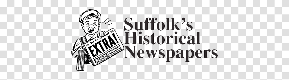 Suffolk Historic Newspapers The Smithtown Library Fiction, Text, Label, Alphabet, Person Transparent Png