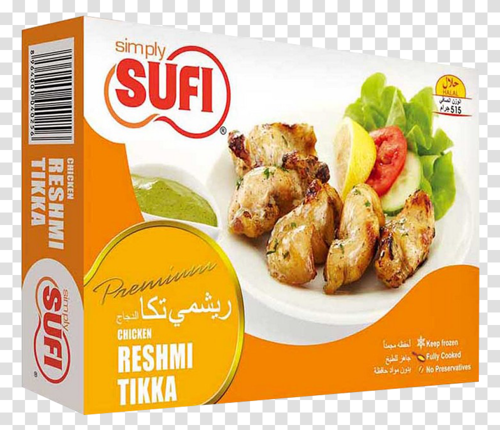 Sufi Chicken Reshmi Tikka 515 Gm At Qne Sufi Samosa, Poster, Advertisement, Flyer, Paper Transparent Png