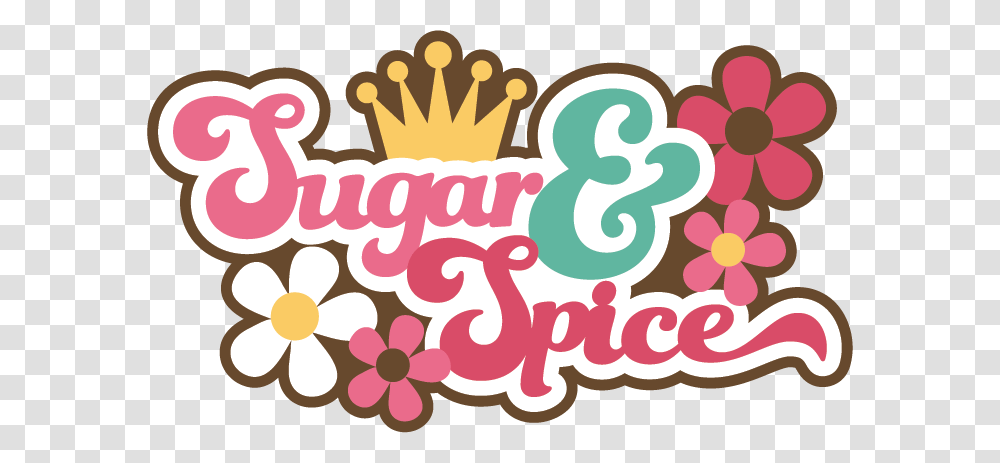 Sugar And Spice Clipart, Alphabet, Number Transparent Png