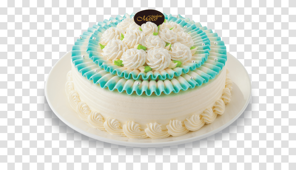 Sugar Cake Cream Pie Cheesecake Buttercream Birthday Cake, Dessert, Food, Plant, Creme Transparent Png