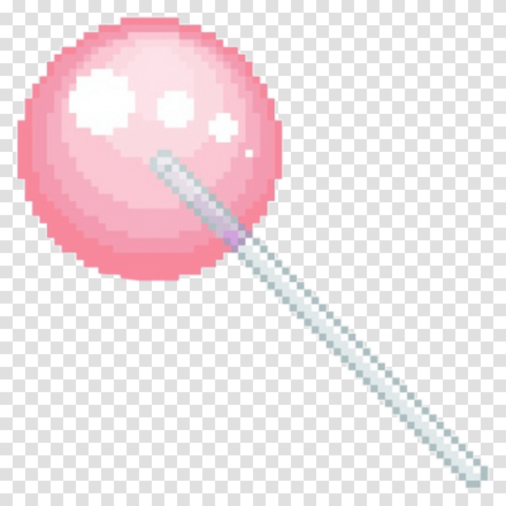 Sugar Cute Pixel Pixelart Sweets Pixel Art, Food, Candy, Lollipop Transparent Png