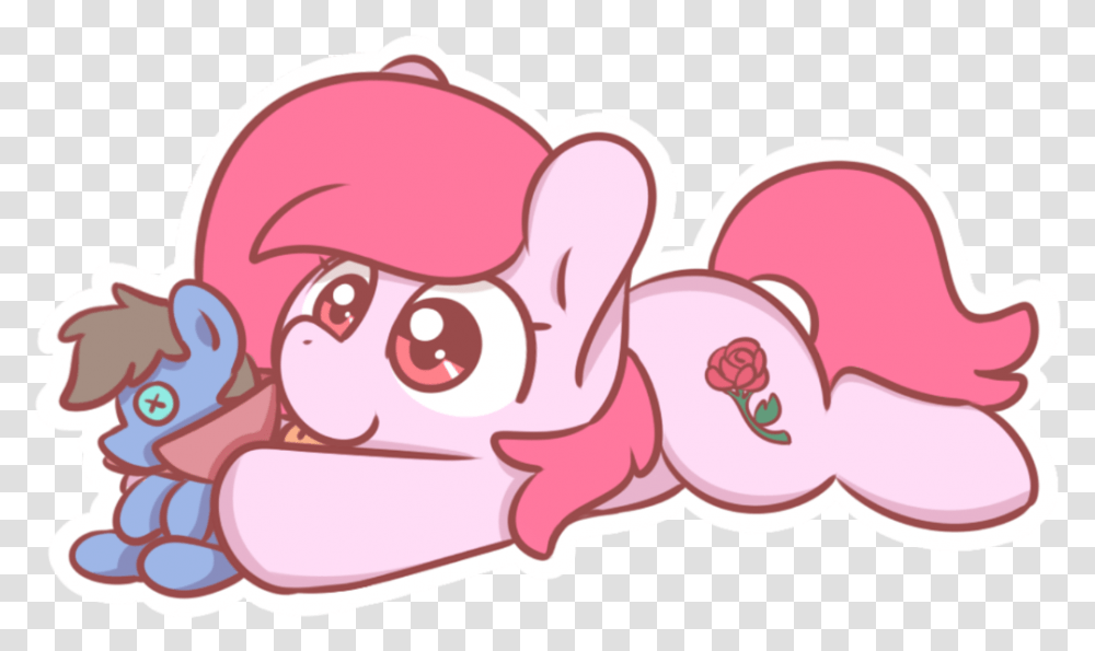 Sugar Morning Chibi Cute Earth Pony Female Laying Cartoon, Pig, Mammal, Animal, Piggy Bank Transparent Png