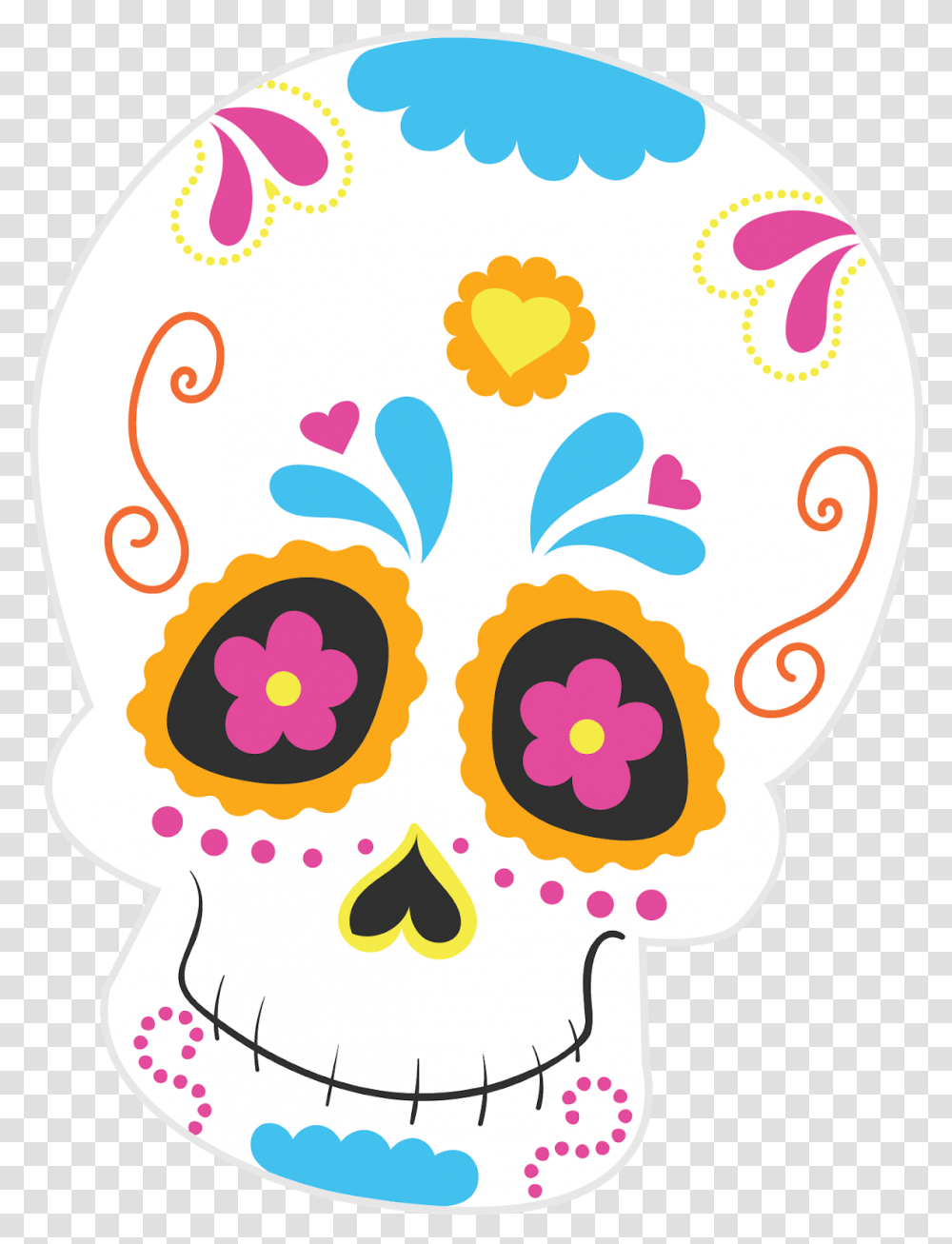 Sugar Skull Funny, Egg, Food Transparent Png