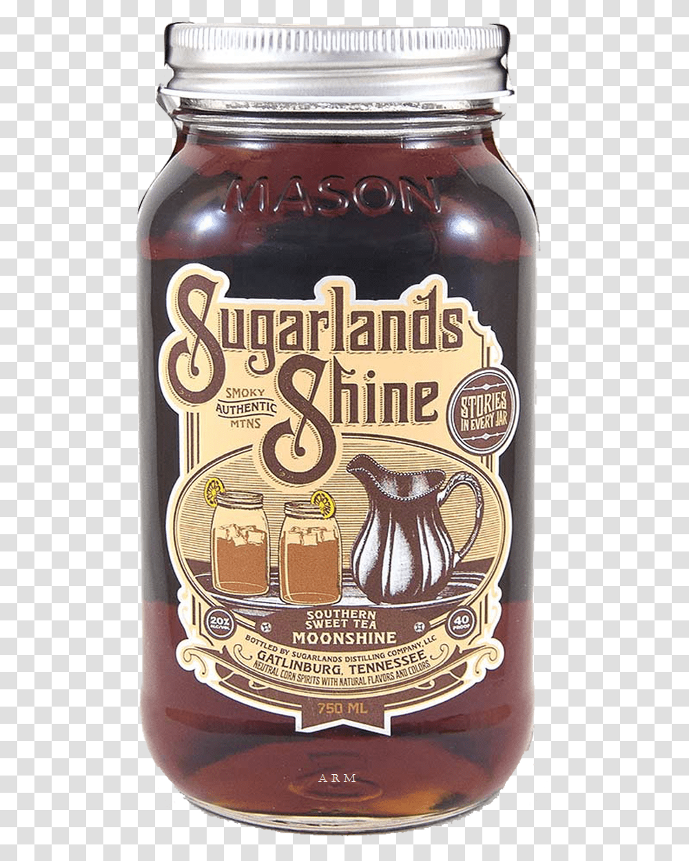 Sugarlands Sweet Tea Moonshine, Beer, Alcohol, Beverage, Drink Transparent Png