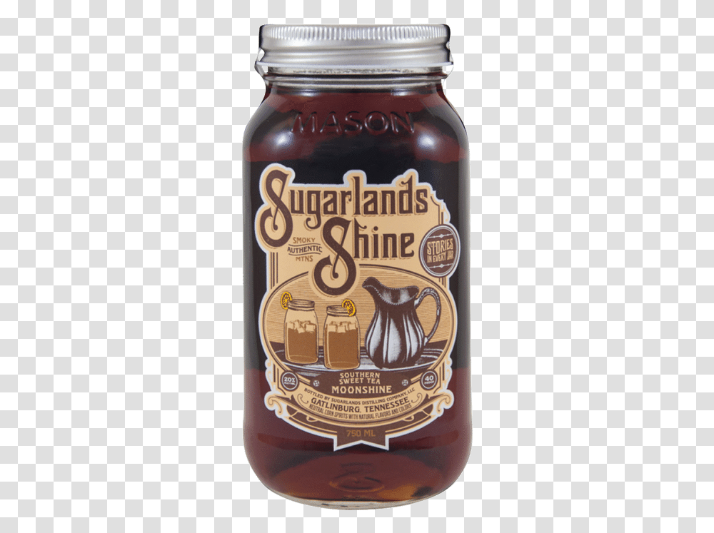 Sugarlands Sweet Tea Moonshine Sugarlands Distilling, Beer, Alcohol, Beverage, Bottle Transparent Png