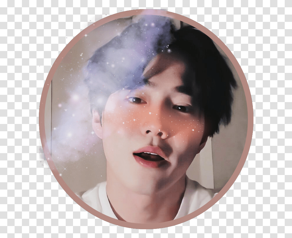 Suho Icon Kpop Sticker Hair Design, Face, Person, Head, Clothing Transparent Png
