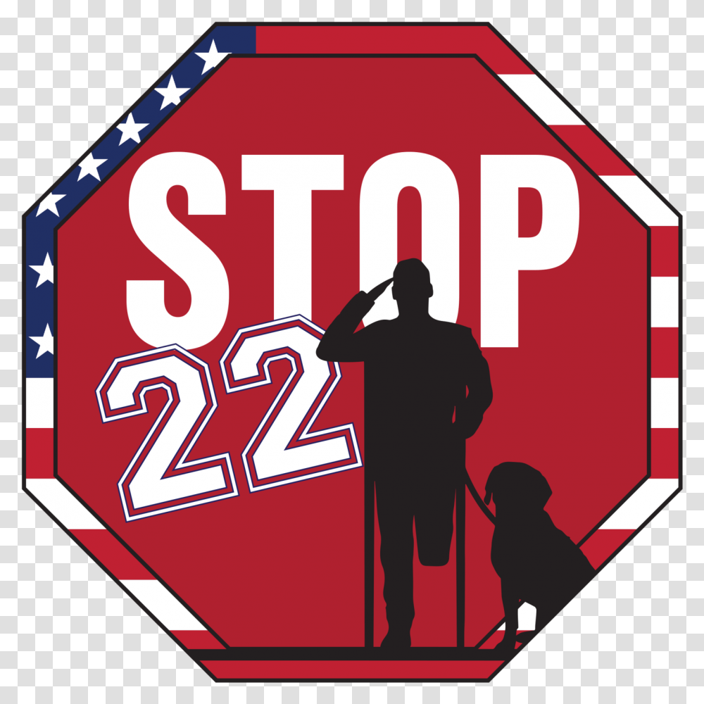 Suicide Clipart Veterans Day Stop Sign, Person, Human, Road Sign Transparent Png