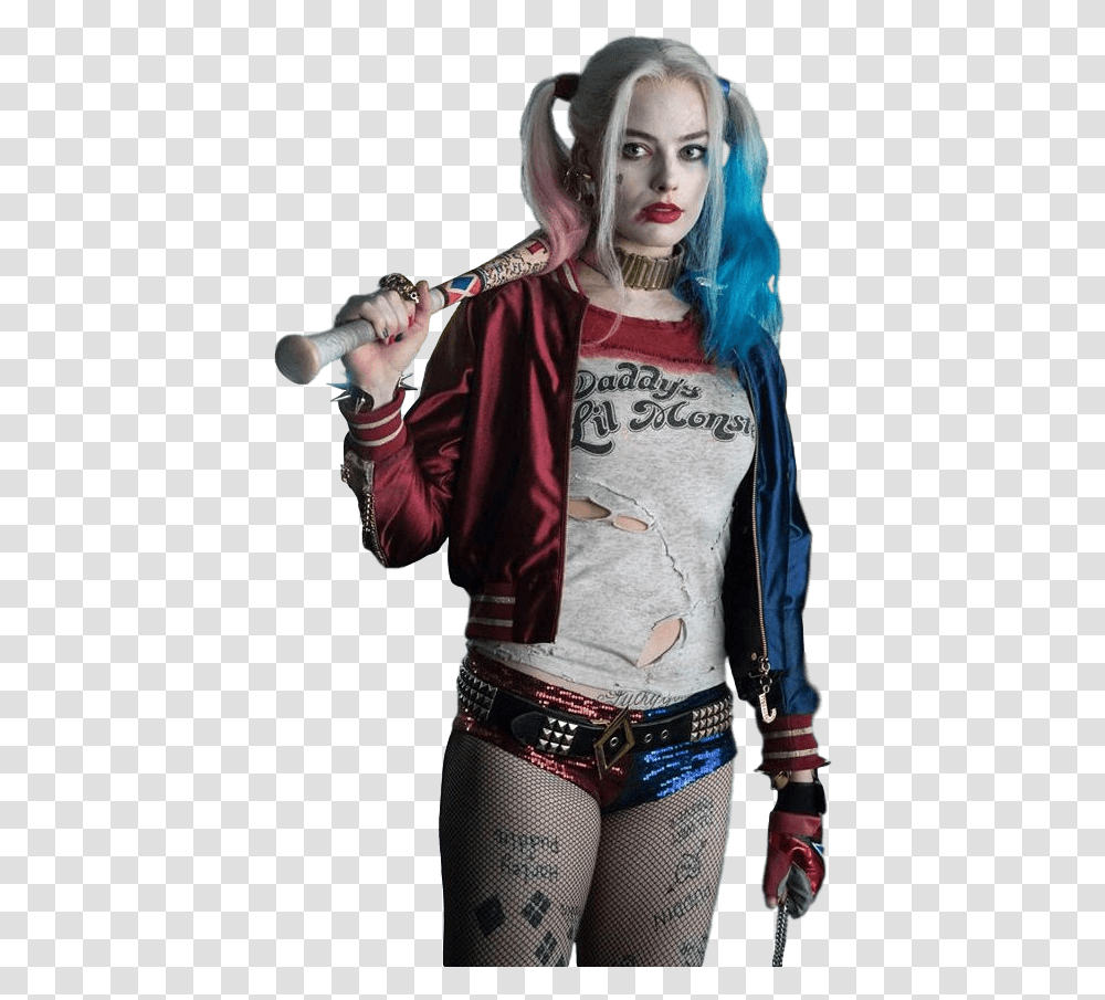 Suicide Squad Harley Quinn, Costume, Person, Sleeve Transparent Png