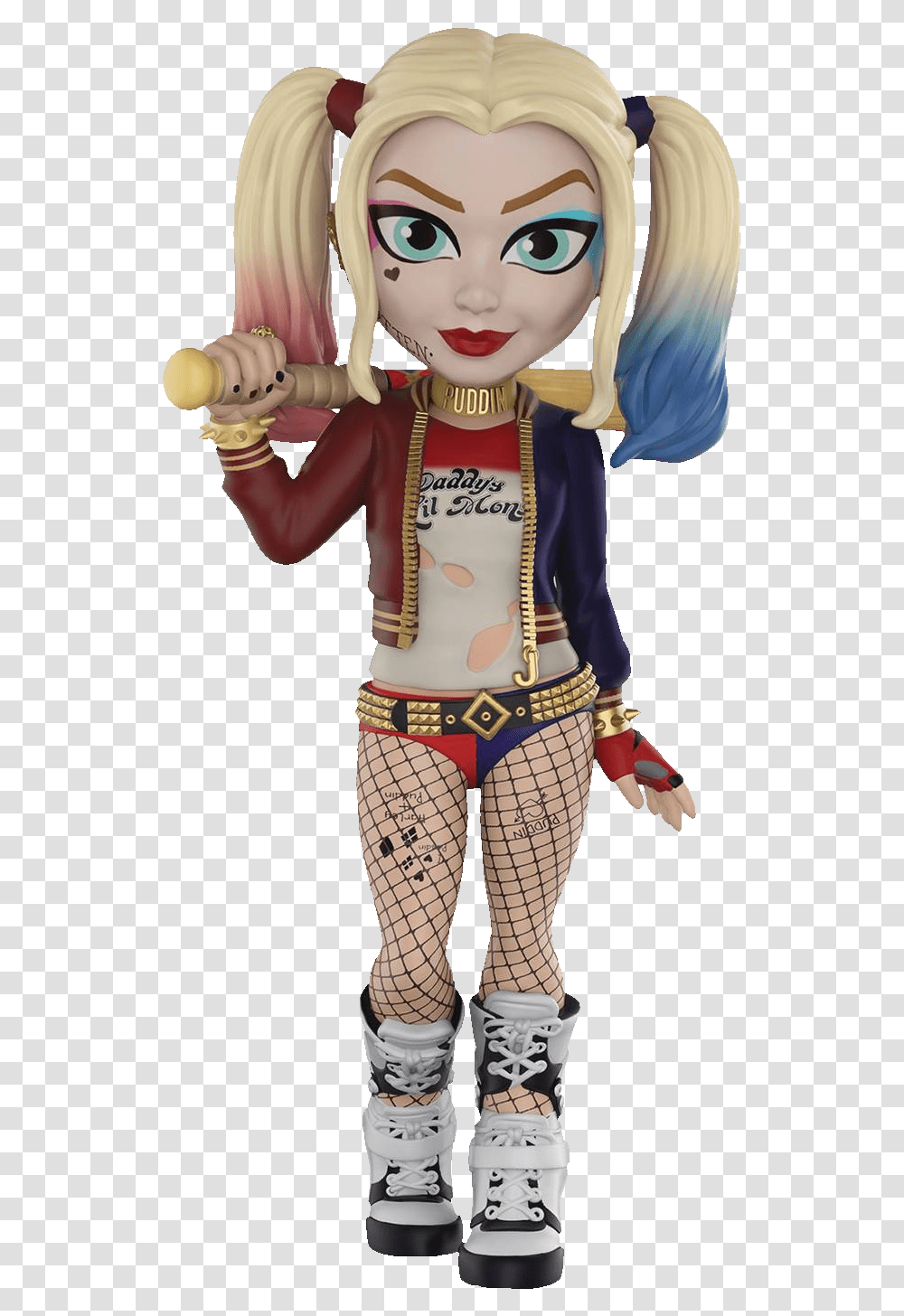Suicide Squad Harley Quinn, Costume, Person, Figurine Transparent Png