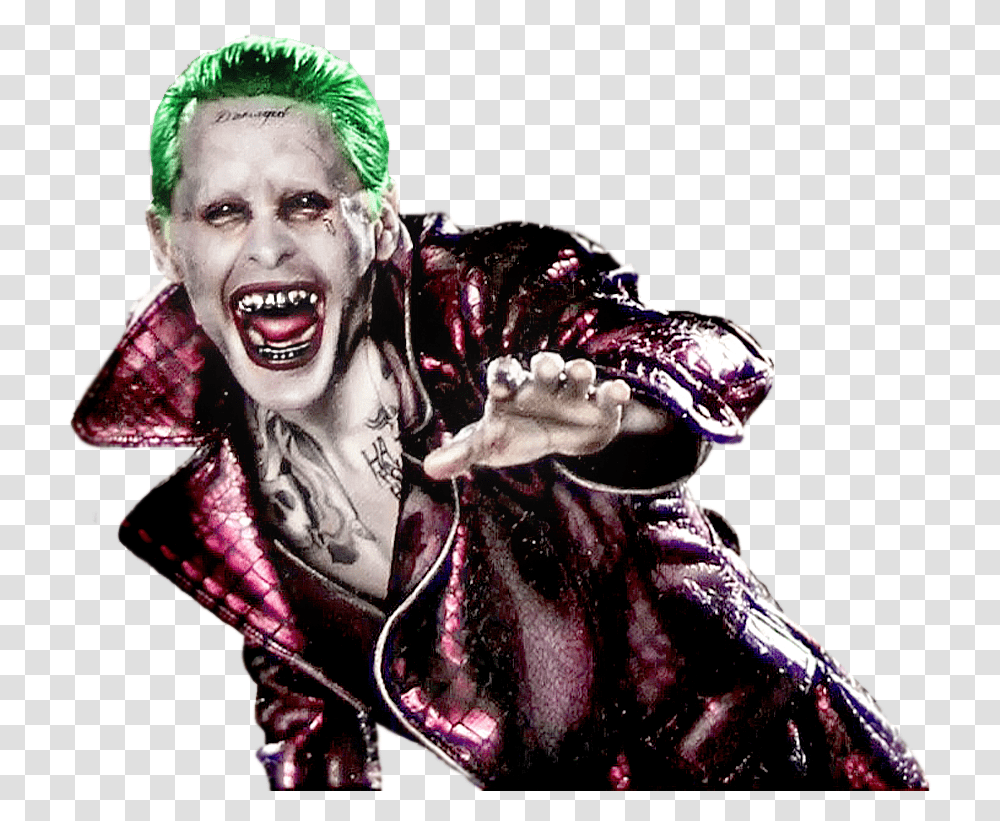 Suicide Squad Joker Background Suicide Squad Joker, Skin, Person, Performer, Costume Transparent Png