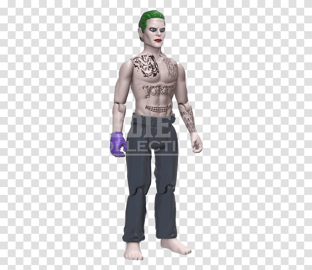 Suicide Squad Joker High Quality Image Joker Suicide Squad Figure, Skin, Person, Human, Tattoo Transparent Png