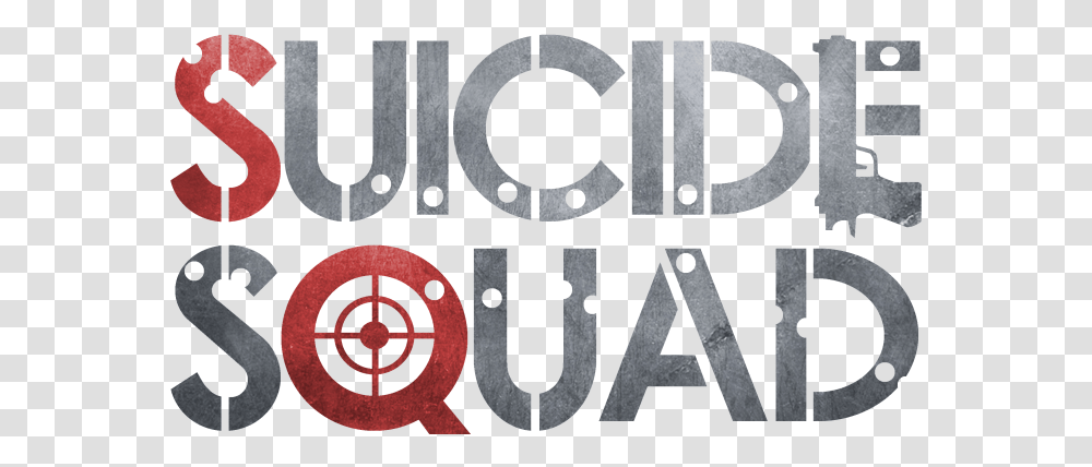 Suicide Squad Logo Suicid Squad Logo, Text, Alphabet, Word, Number Transparent Png