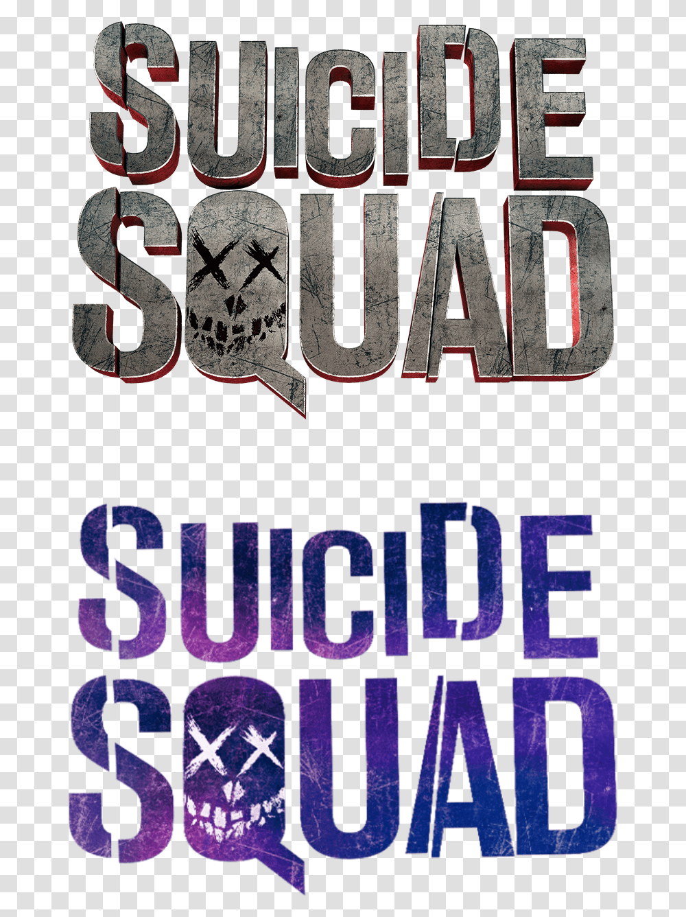 Suicide Squad Logo, Word, Alphabet, Poster Transparent Png