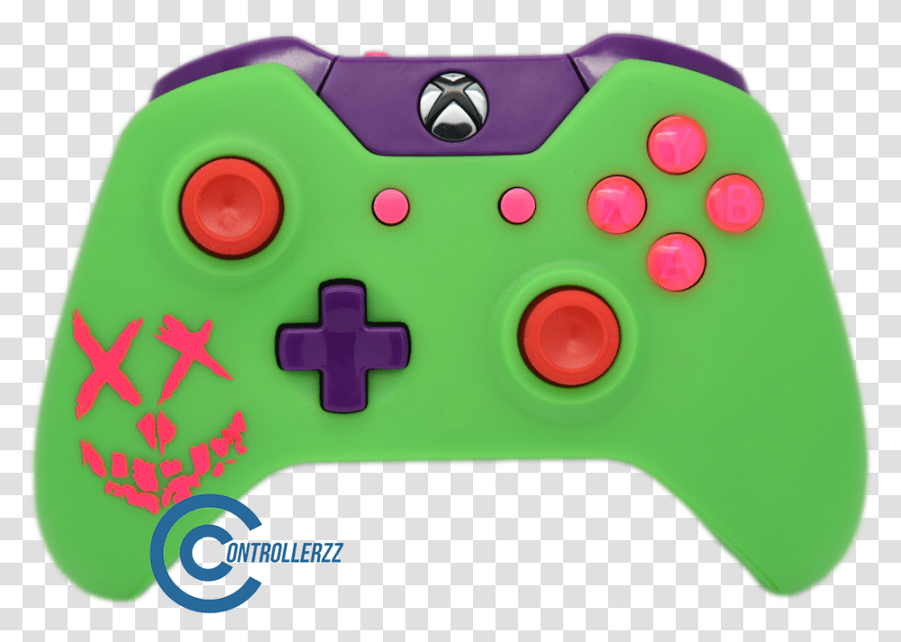 Suicide Squad Xbox One Controller, Electronics, Toy, Joystick, Video Gaming Transparent Png