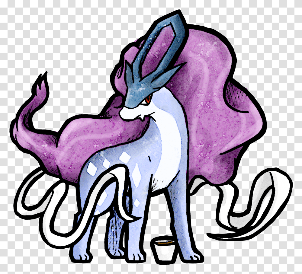 Suicune Image With No Background Animal Figure, Mammal, Horse, Aardvark, Wildlife Transparent Png