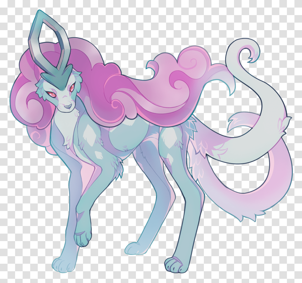 Suicune Is So Regal And I Love Her Mythical Creature, Animal, Mammal, Deer, Wildlife Transparent Png