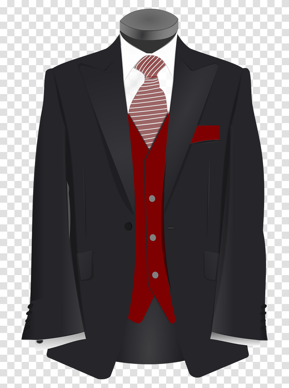 Suit And Tie Cartoon, Apparel, Accessories, Accessory Transparent Png